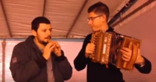 Esibizione di Lucio Lucetti e Carlo