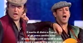 I Gufi in “Donne Donne gh’è chì el Magnano”