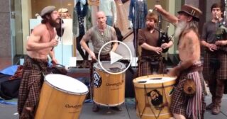 Scottish Street Music by Clanadonia