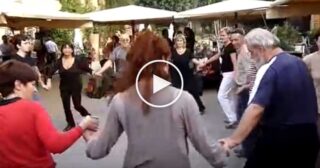 La tipica danza del Roero, lo Sbrando o Brando