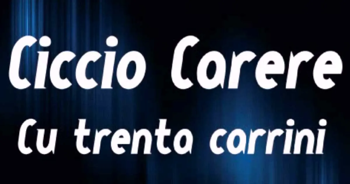 Cu trenta carrini - Rosario Muscarà e Giovanni Galluccio