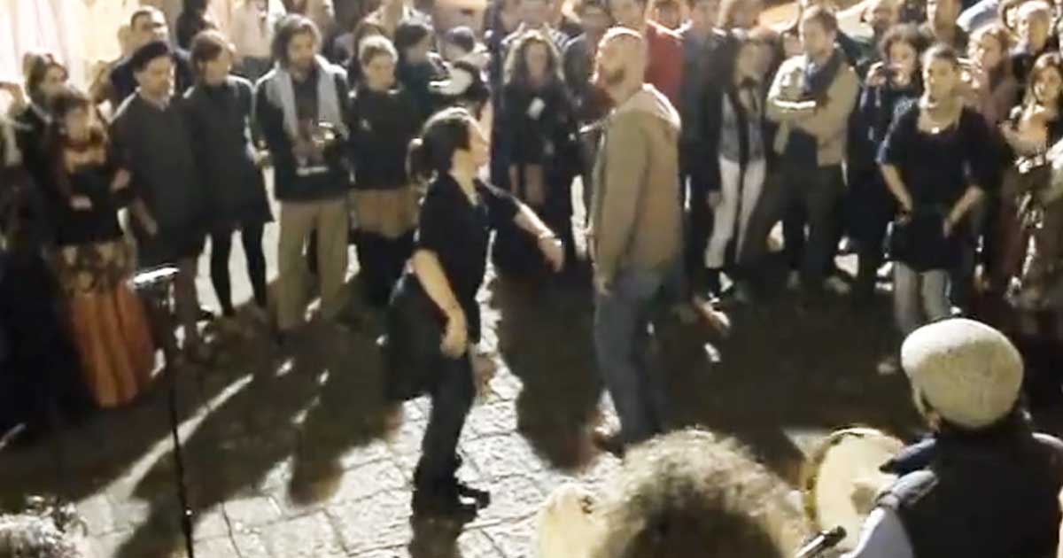 Tarantella Cilentana al Tosello del Carmine.