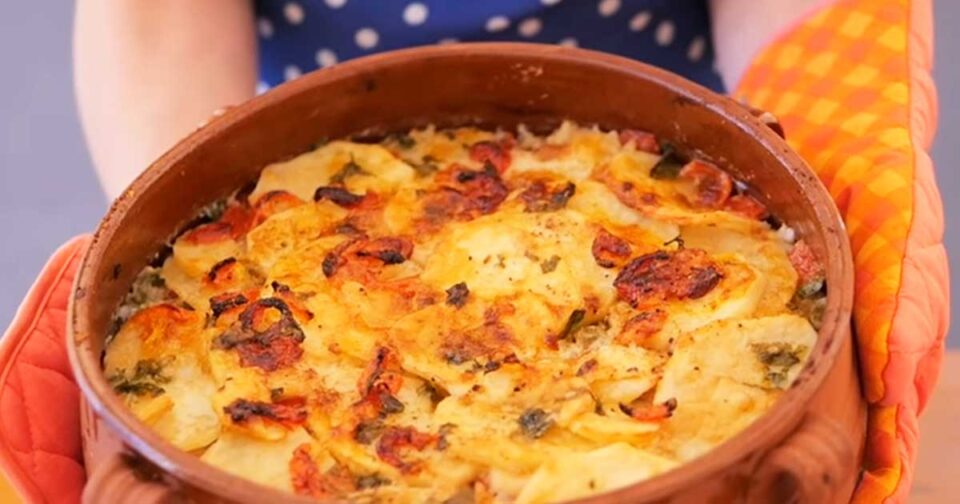 Tiella alla barese - ricetta.