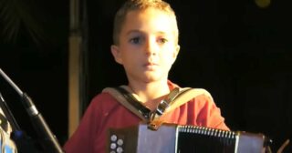 Gabriele Tuveri all’organetto