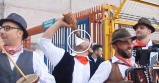 Suonata in pre parata con l’organetto