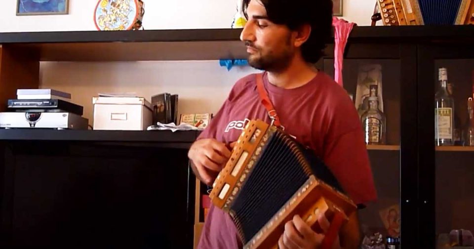 Andrea Di Giambattista - Organetto. Musica popolare italiana.