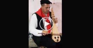 Esibizione con Lira Calabrese