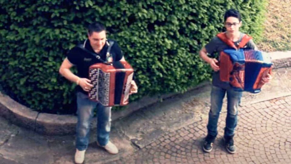 Polka per due fisarmoniche - Polka accordion.