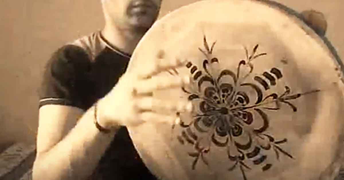 Tammorra - Strumento musicale napoletano.