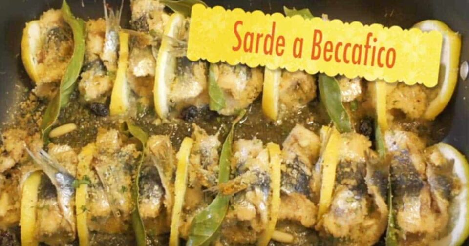 Ricette & Tradizioni: Sarde a beccafico - Sicilia.