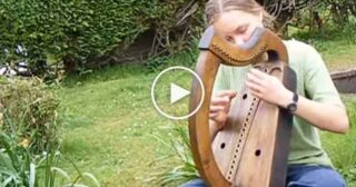 Josephine playing The Chanter’s Song