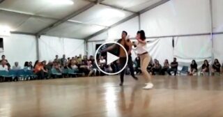 Gara di Tarantella ad Aosta