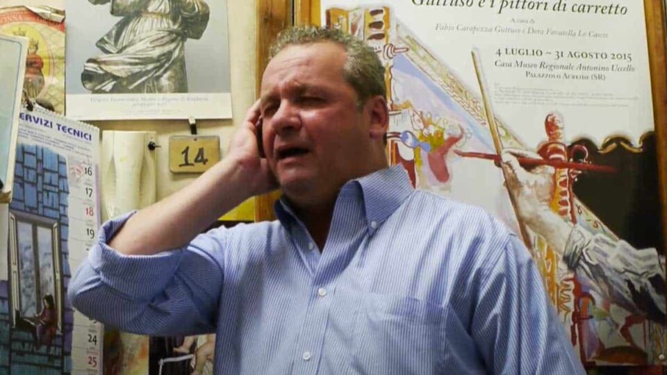 Melchiore Di Salvo - Canto Carrittieri Siciliano - Sicilia. Musica popolare.