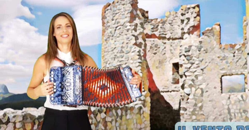 Il vento del Gran Sasso - Irma Di Benedetto - Organetto. Musica popolare.