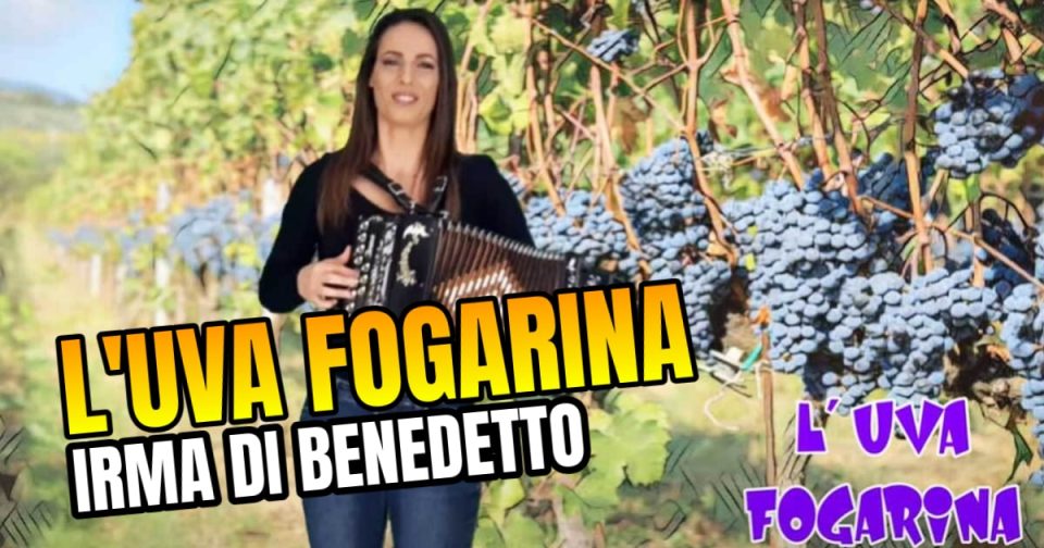 L'Uva Fogarina - Irma Di Benedetto - Organetto. Musica popolare.